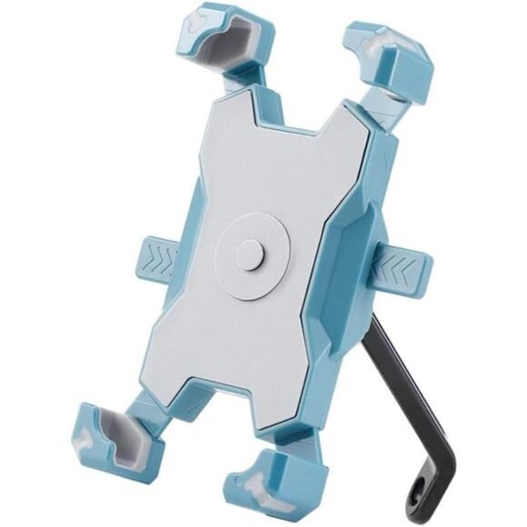 Motorcycle Phone Mount, 360° Rotation Motorbike Phone Holder Moped Scooter - Picture 8 of 8